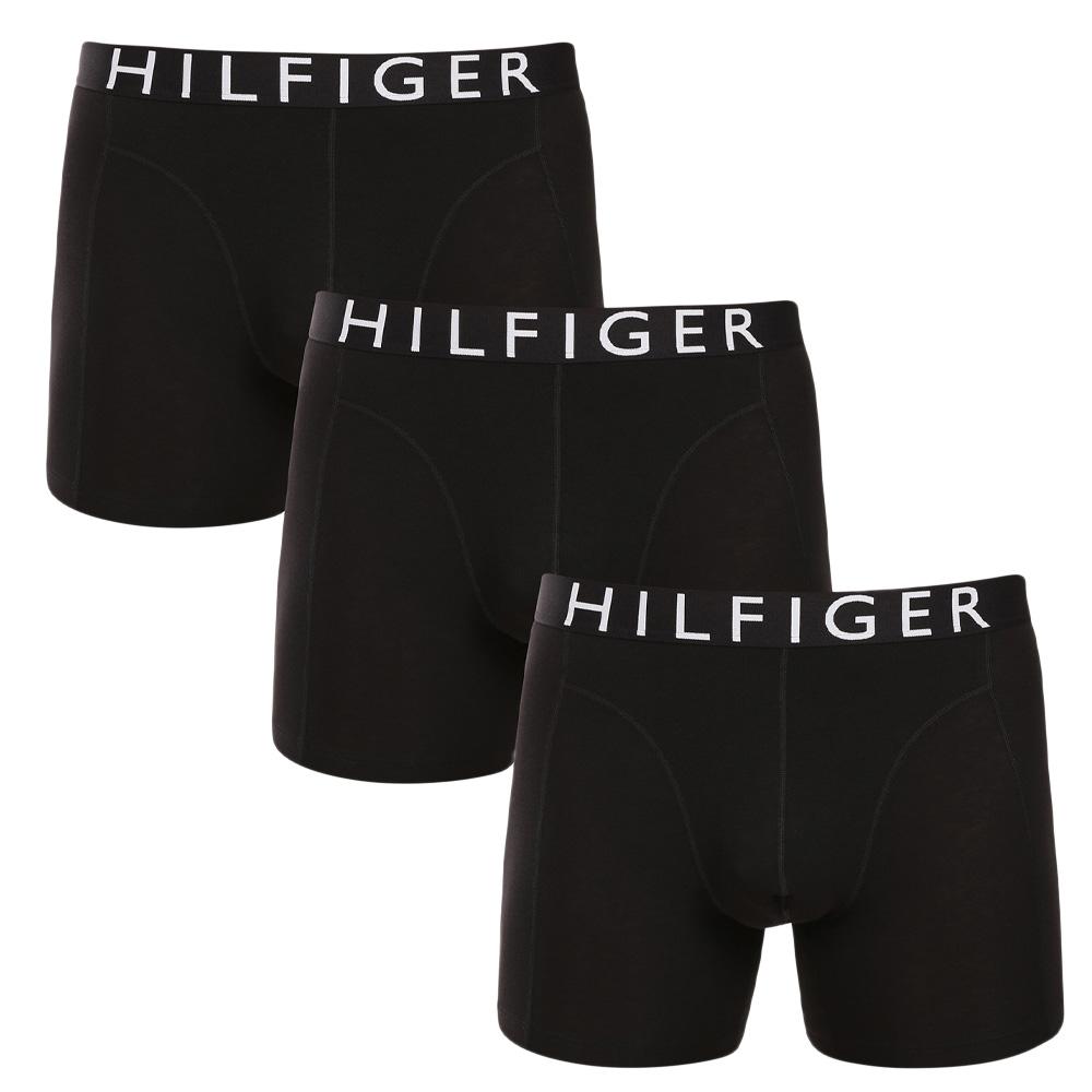 Lot de trois Boxers Noir Homme Tommy Hilfiger UM0UM03690 pas cher