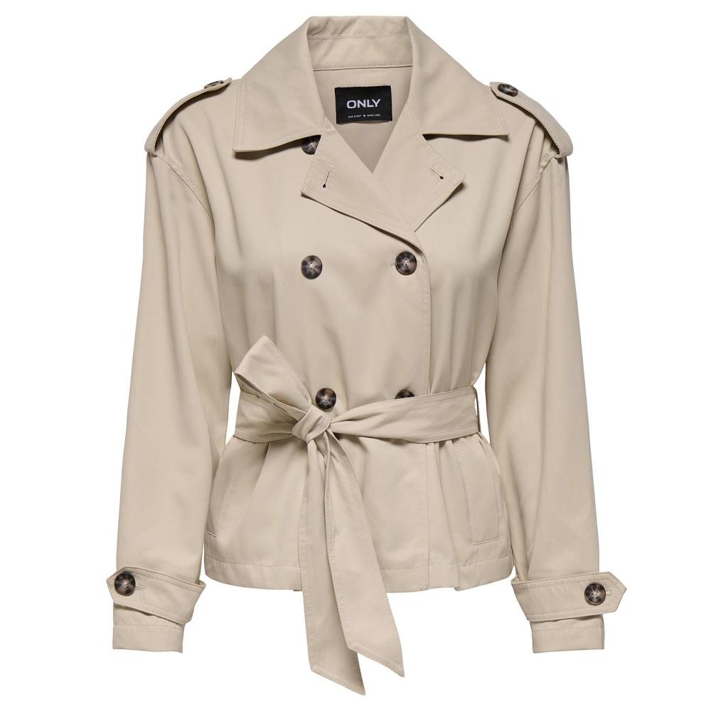 Trench Beige Femme Only Trenchcoat pas cher