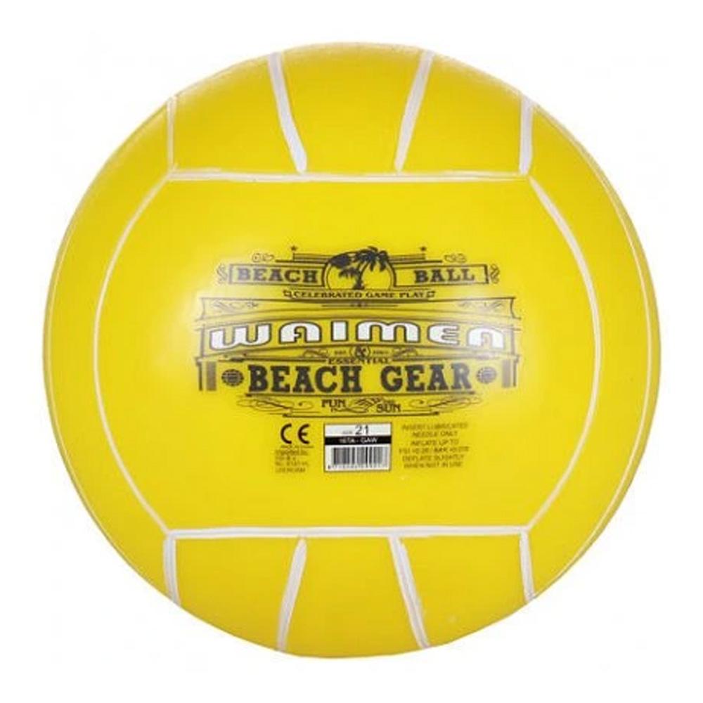 Ballon De Plage Jaune No MARK Beach Gear pas cher