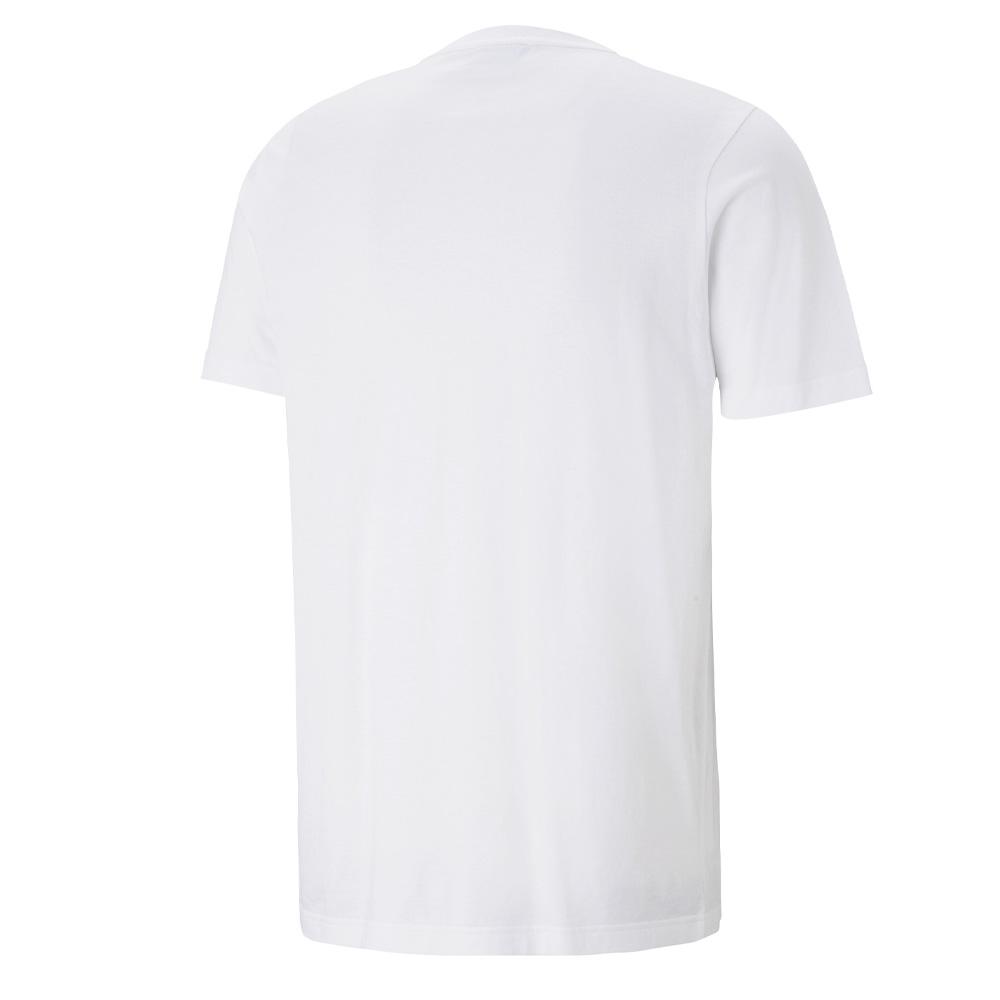 T-shirt Blanc Homme Puma Classic Logo vue 2