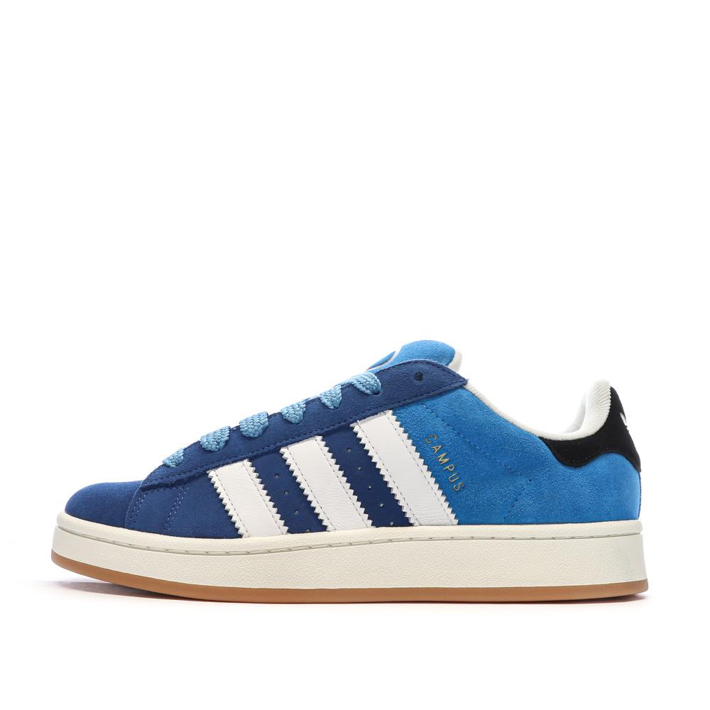 Baskets Bleu/Blanc Homme Adidas Campus pas cher