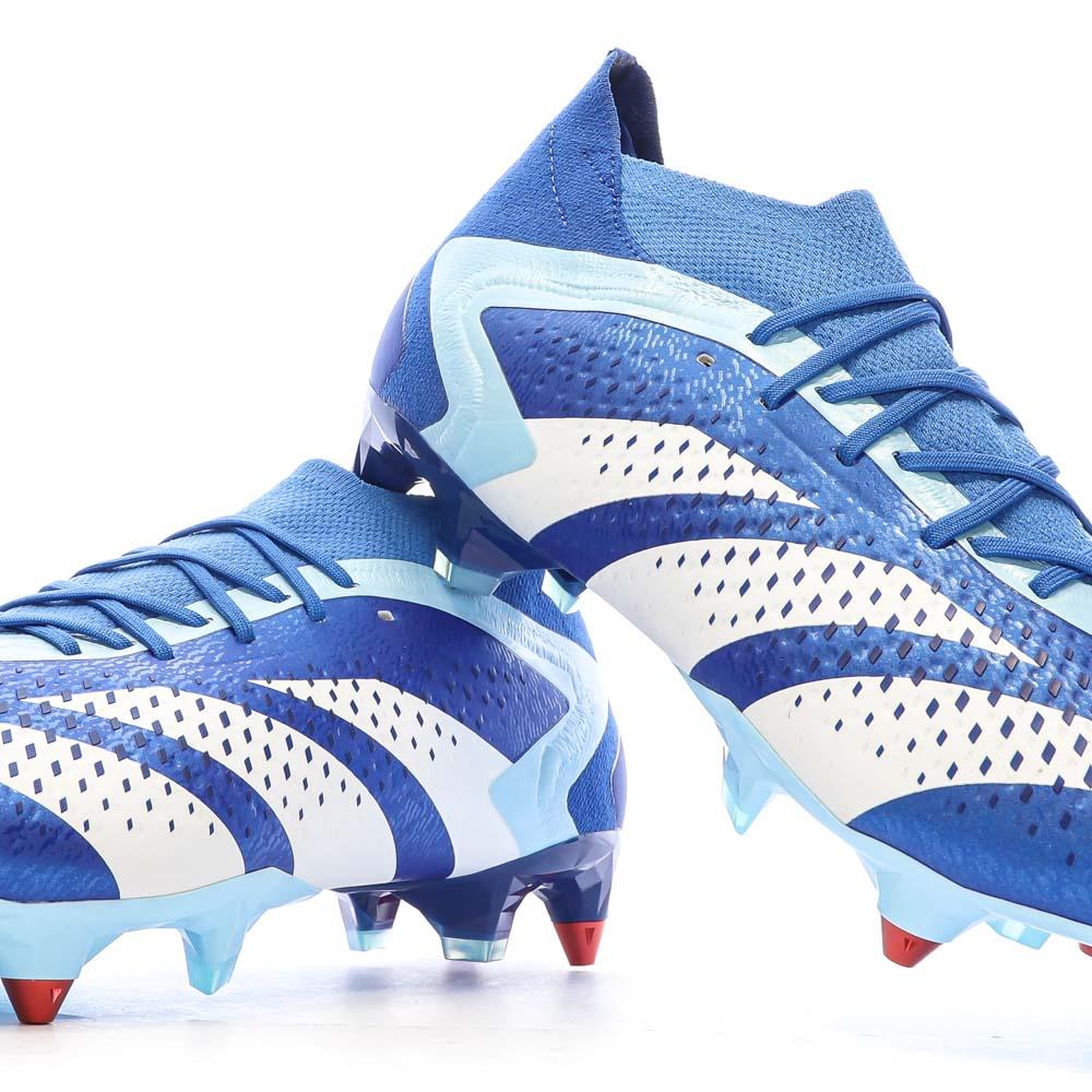 Chaussures de football Bleu Homme Adidas Predator Accuracy vue 7