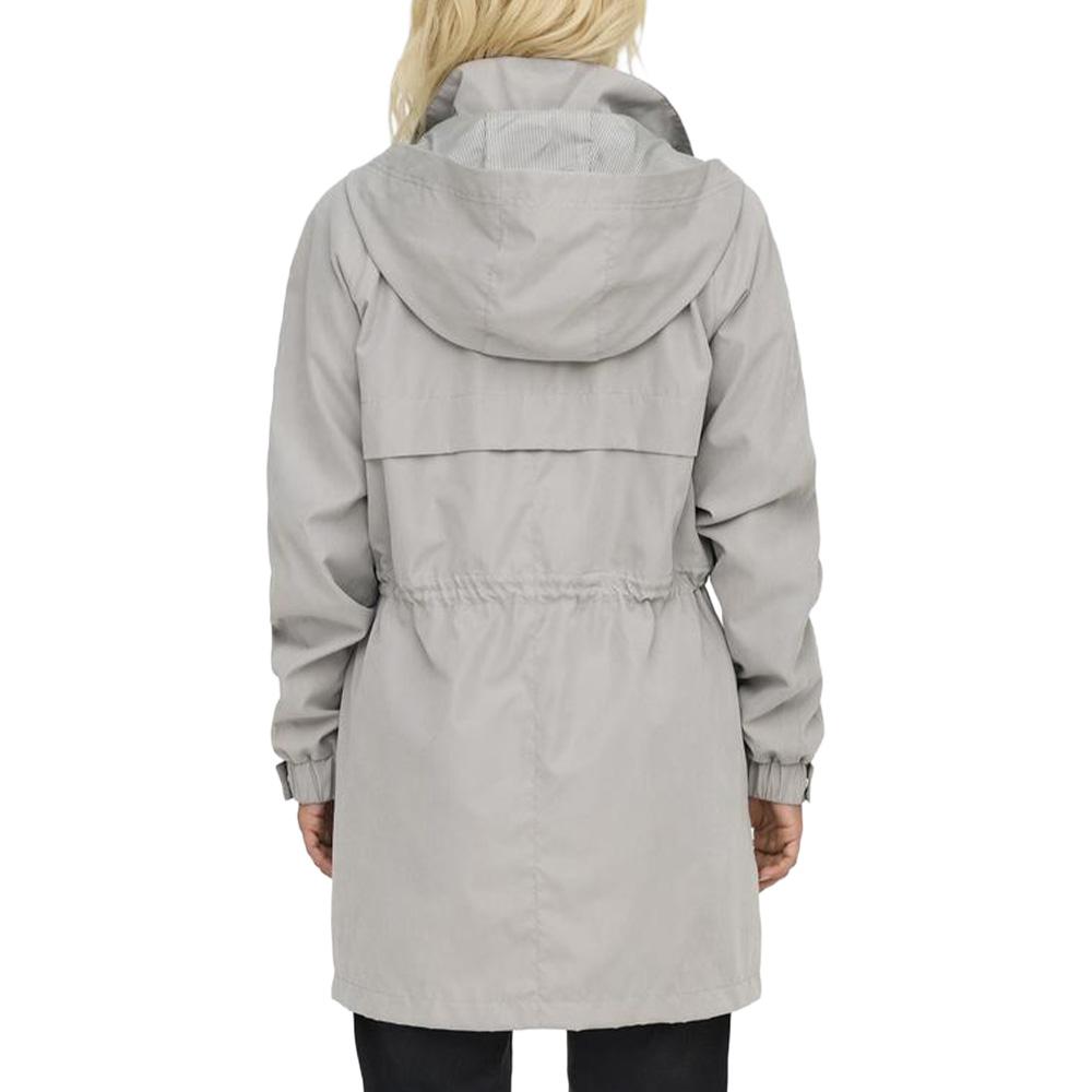 Parka Gris Femme Only Hazen vue 2