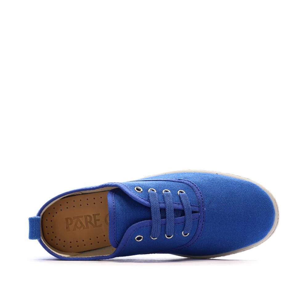 Baskets Bleu Enfant Pare Gabia Ato vue 4