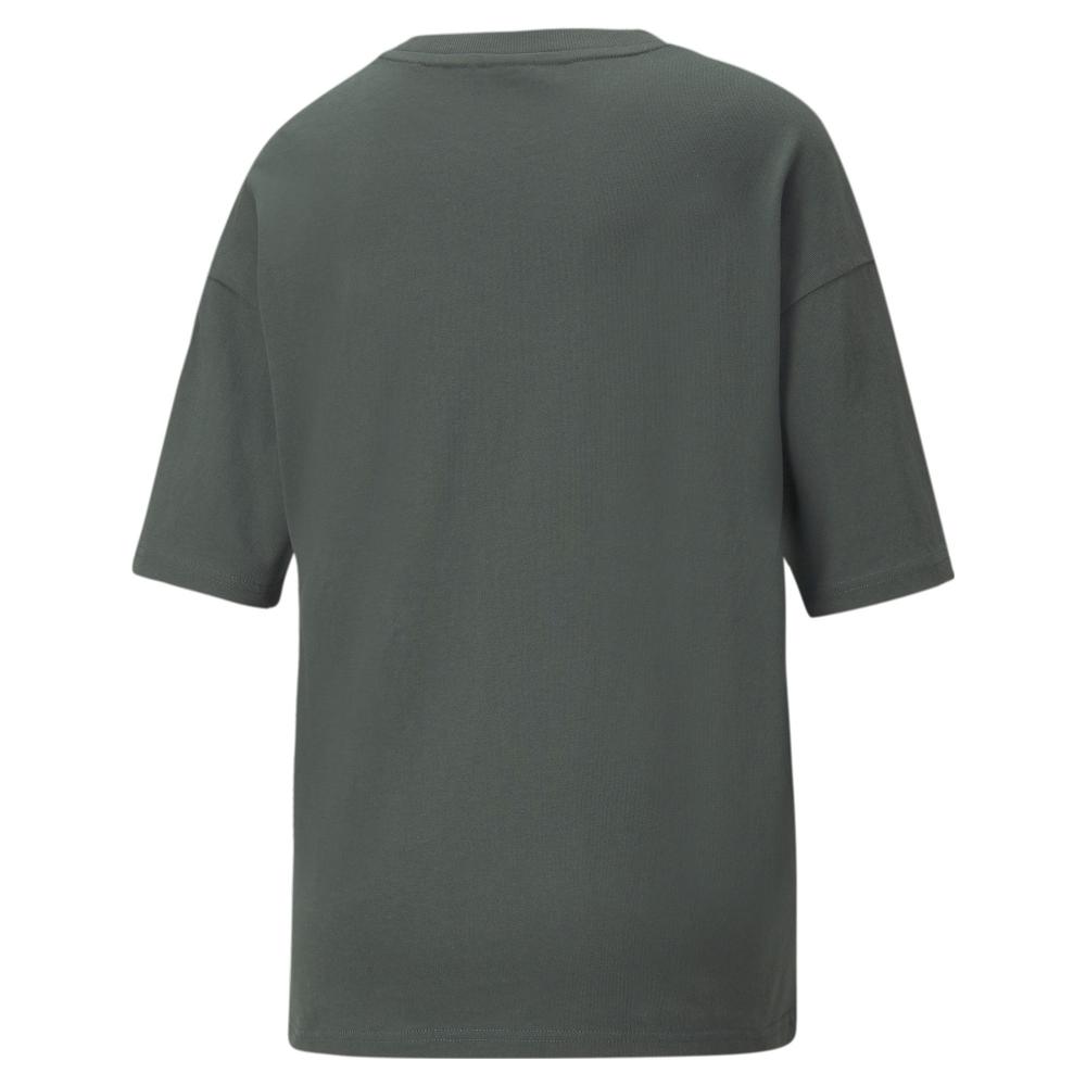 T-shirt Vert Femme Puma x Liberty vue 2