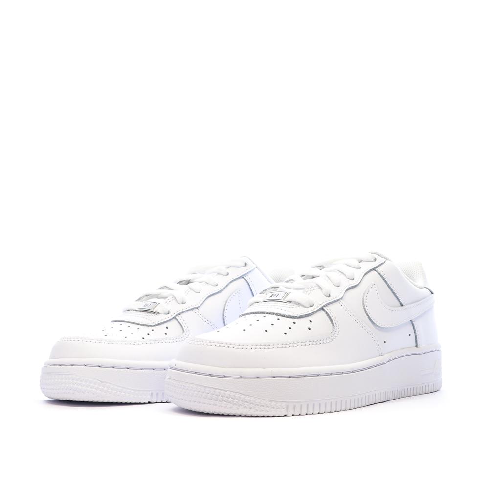 Baskets Blanc Garçon Nike Air Force 1 DH2920 vue 6