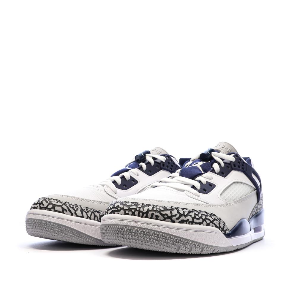 Baskets Blanc/Marine Homme Nike Jordan Spizike Low vue 6