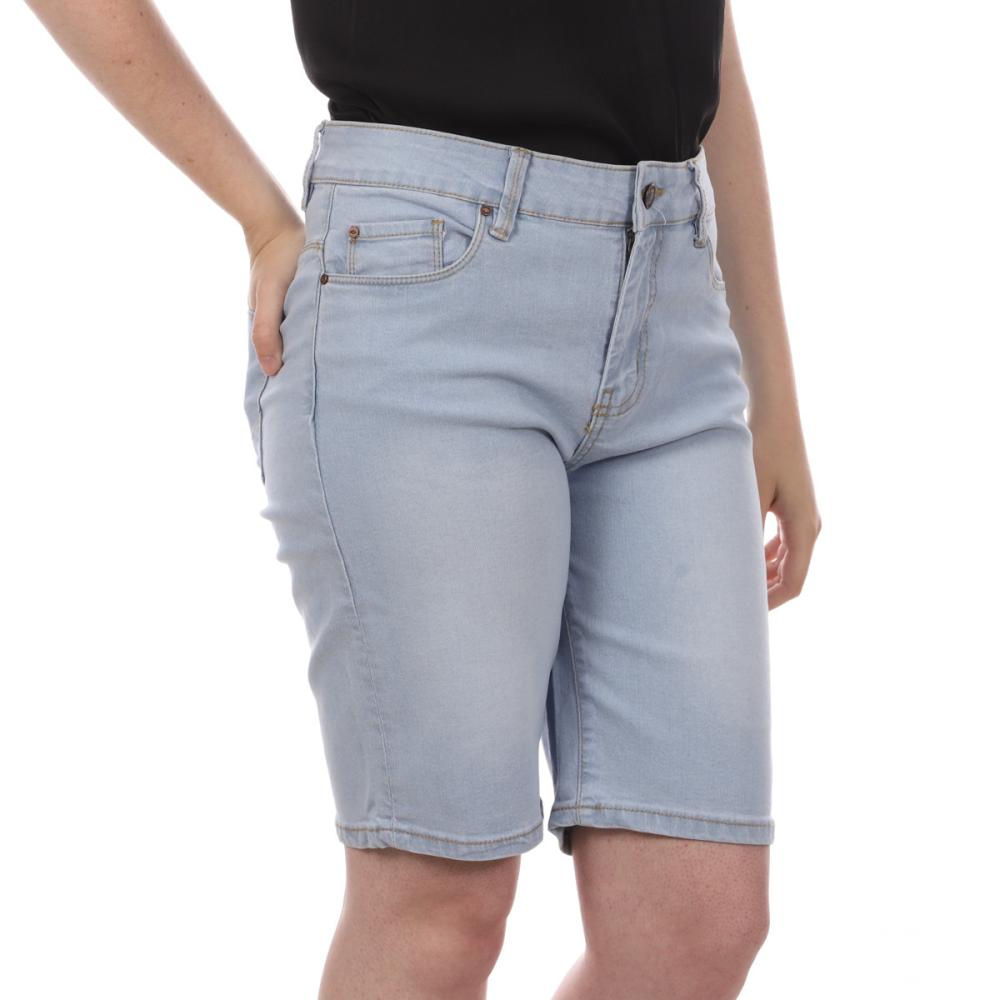 Bermuda Bleu Femme Lee Cooper Opara pas cher