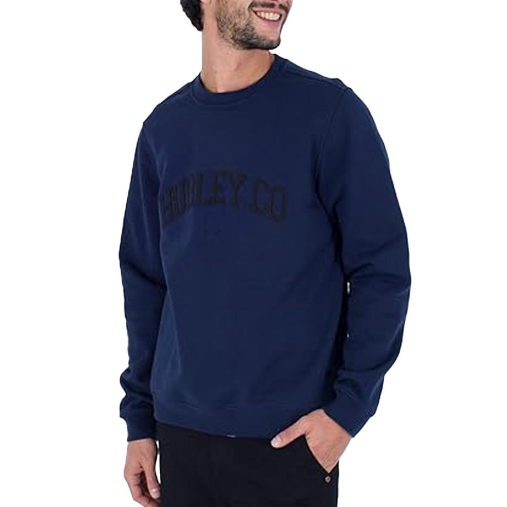 Sweat Marine Homme Hurley Applique pas cher