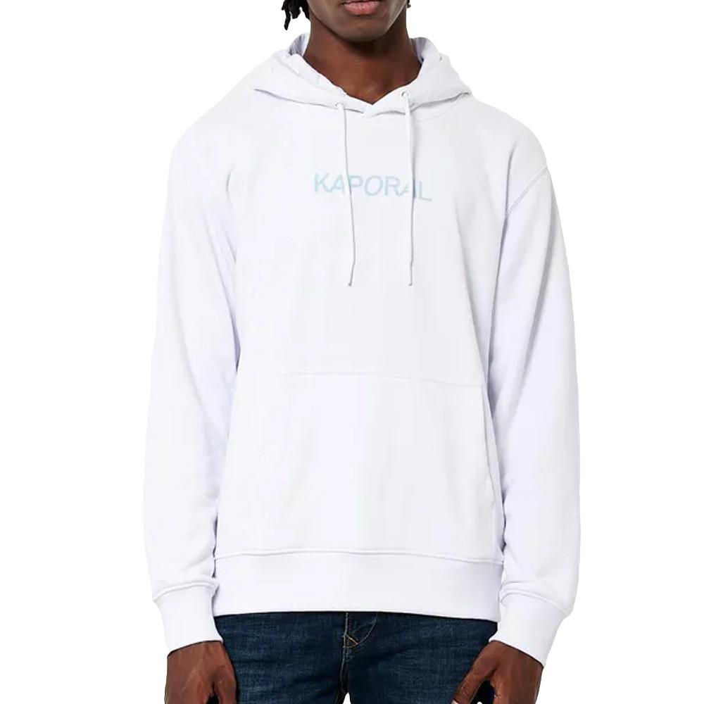 Sweat à Capuche Blanc Homme Kaporal Parke pas cher