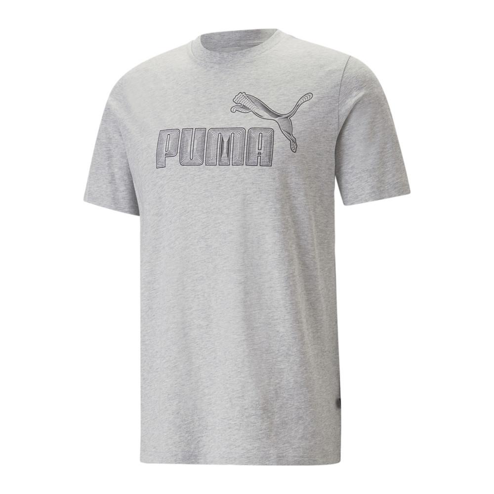 T-shirts Gris Homme Puma Graphics pas cher