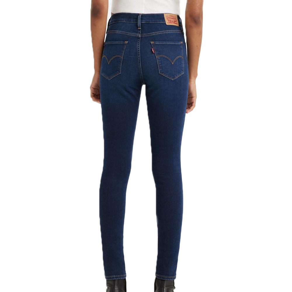 Jean Super Skinny Bleu Brut Femme Levi's 720 Hirise vue 2