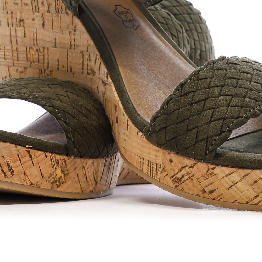 Khaki Sandals Women's Chattawak Summer KIRA Photo of the Espace des Marques %store% store - view of %key%