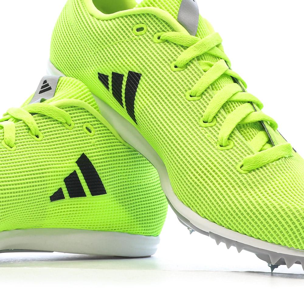 Chaussures Athlétisme Vert Fluo Adidas Allroundstar vue 7