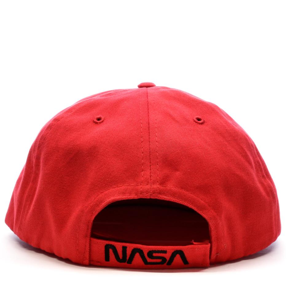 Casquette Rouge Homme Nasa 17C vue 3