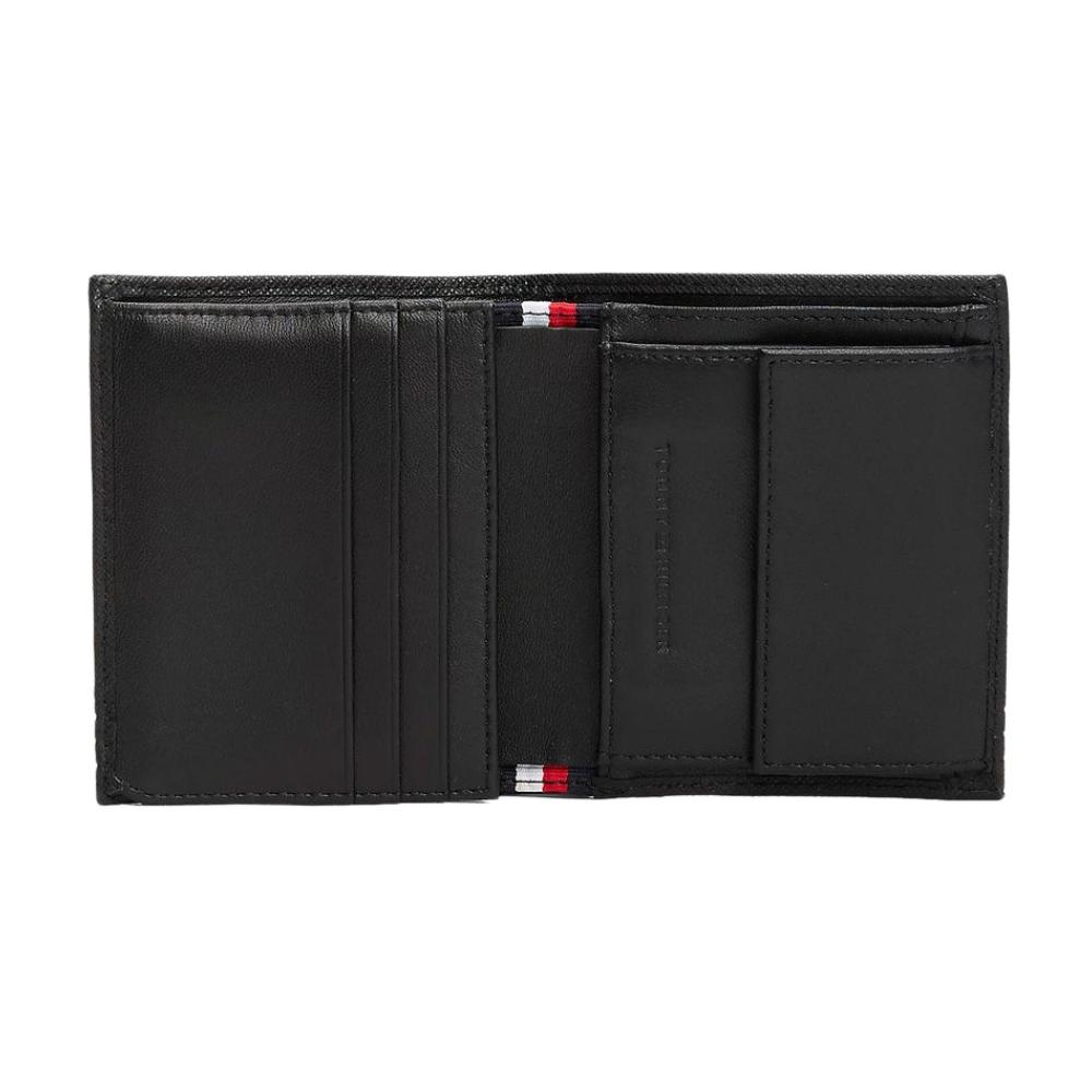 Portefeuille Noir Homme Tommy Hilfiger Trifold vue 2