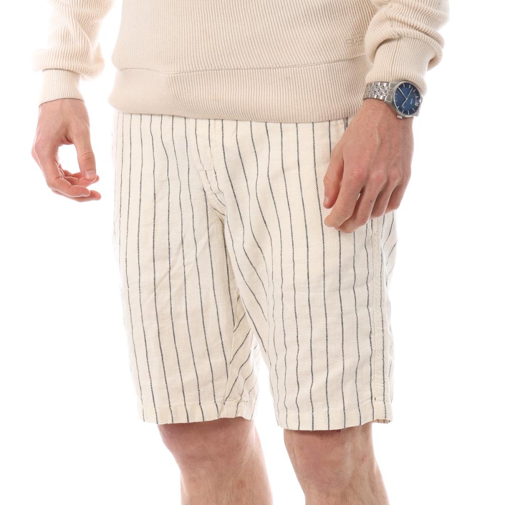 Short Blanc/Marine Homme Teddy Smith Staton pas cher