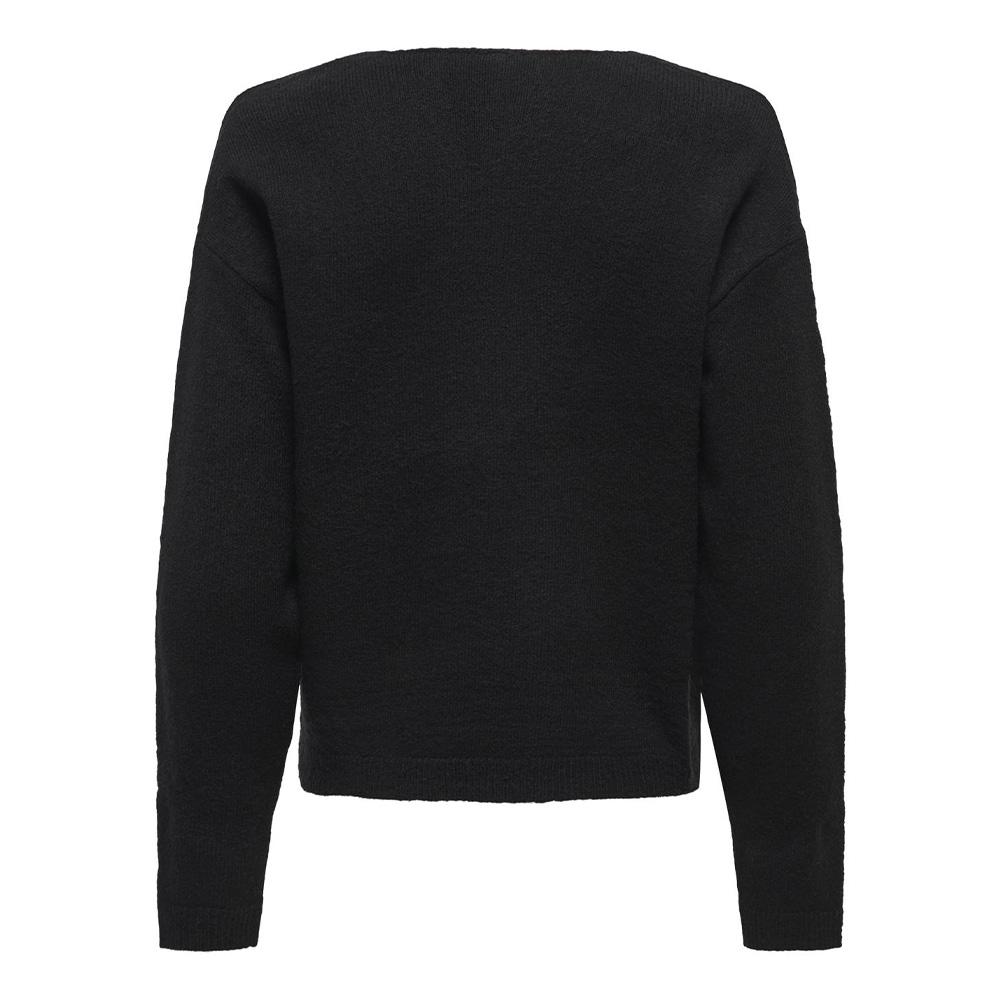 Only Veoni Women’s Black Jumper Photo of the Espace des Marques %store% store - view of %key%