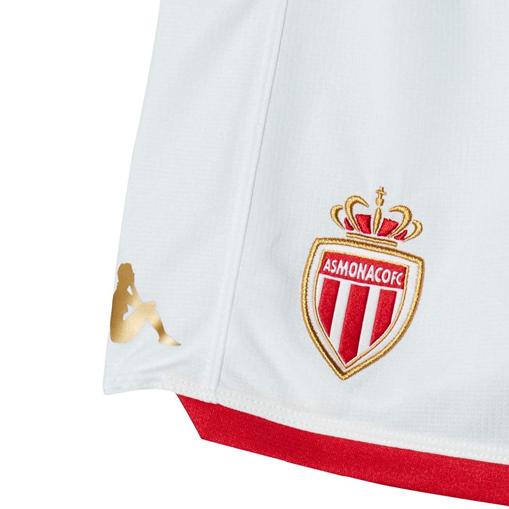 AS Monaco Short blanc Homme Kappa Domicile 2019/20 vue 3