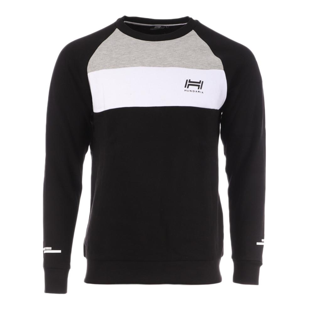 Sweat Noir/Blanc/Gris Homme Hungaria Pons pas cher