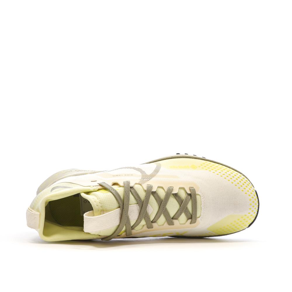 Chaussures de trail Blanche/Jaune Femme Nike React Pegasus vue 4