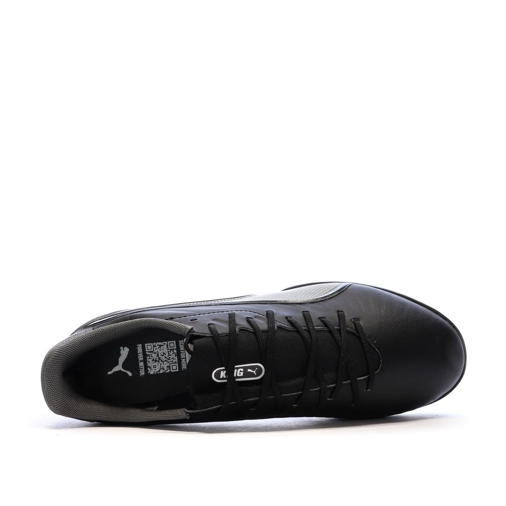 Chaussures de Foot Noires Homme Puma King Match TT vue 4