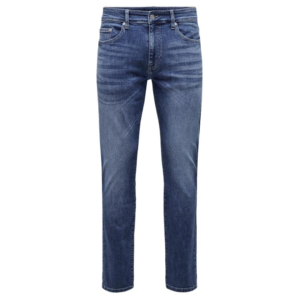 Jean Bleu clair Homme Only & Sons loom Slim vue 3