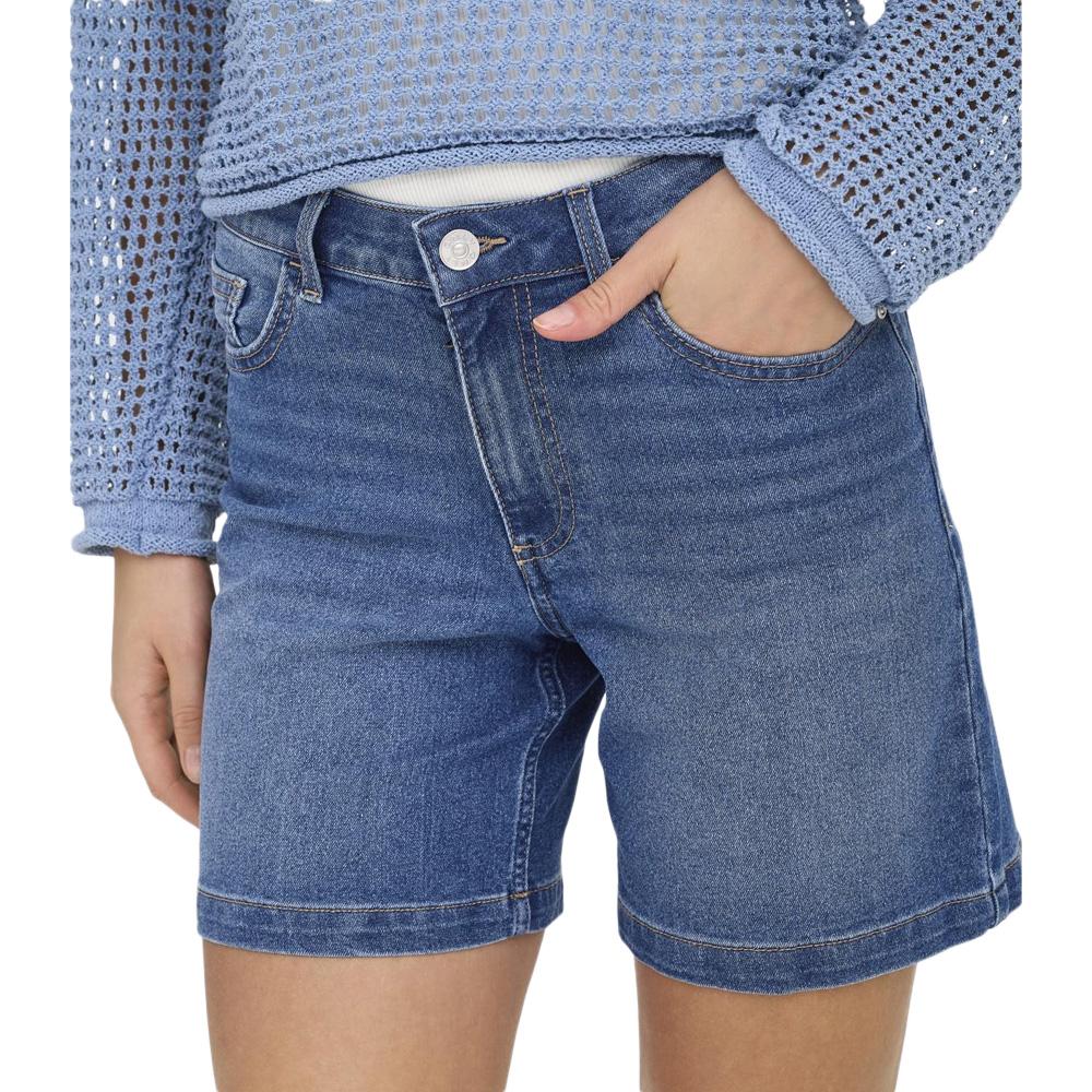 Short Bleu Femme Only Mia pas cher