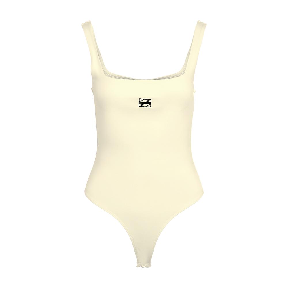 Body Écru Femme Noisy May Teresa vue 3