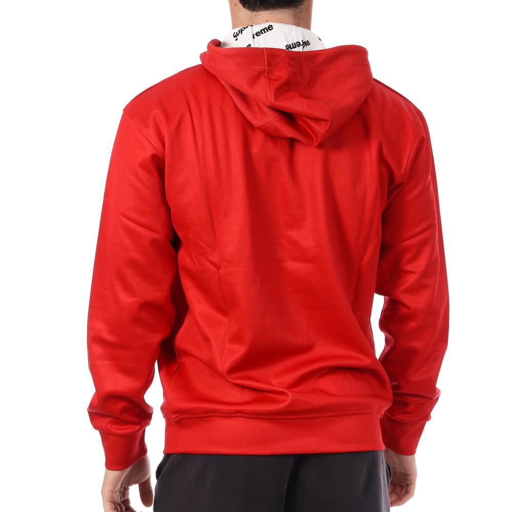 Sudadera roja Supreme Grip Machop para hombre ver 2