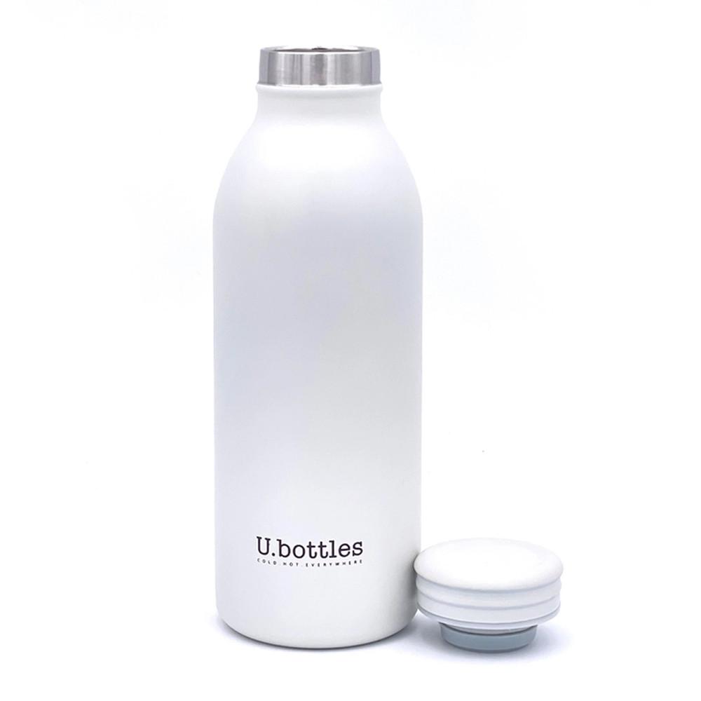 Bouteille Isotherme Blanc mat U.Bottles City 450ml vue 2