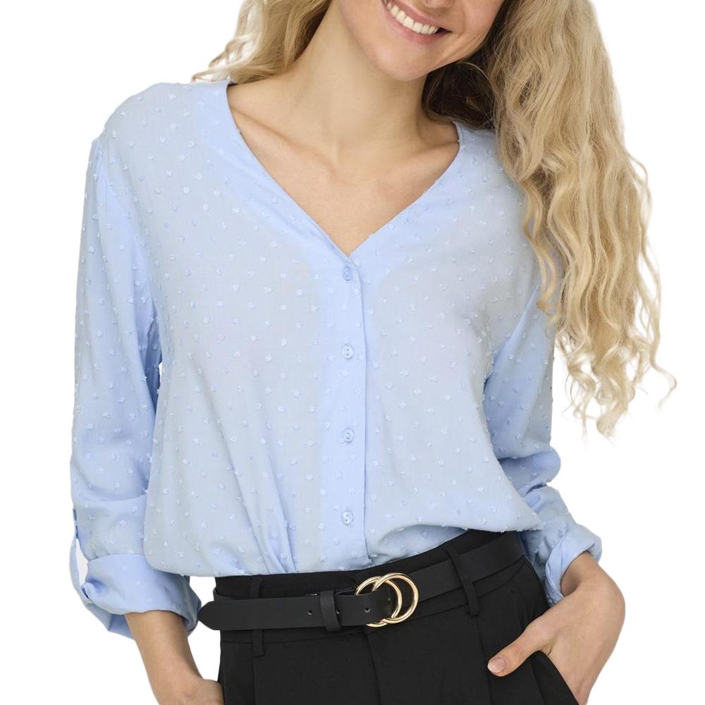 Blouse Bleu Femme JDY Diana Life vue 2