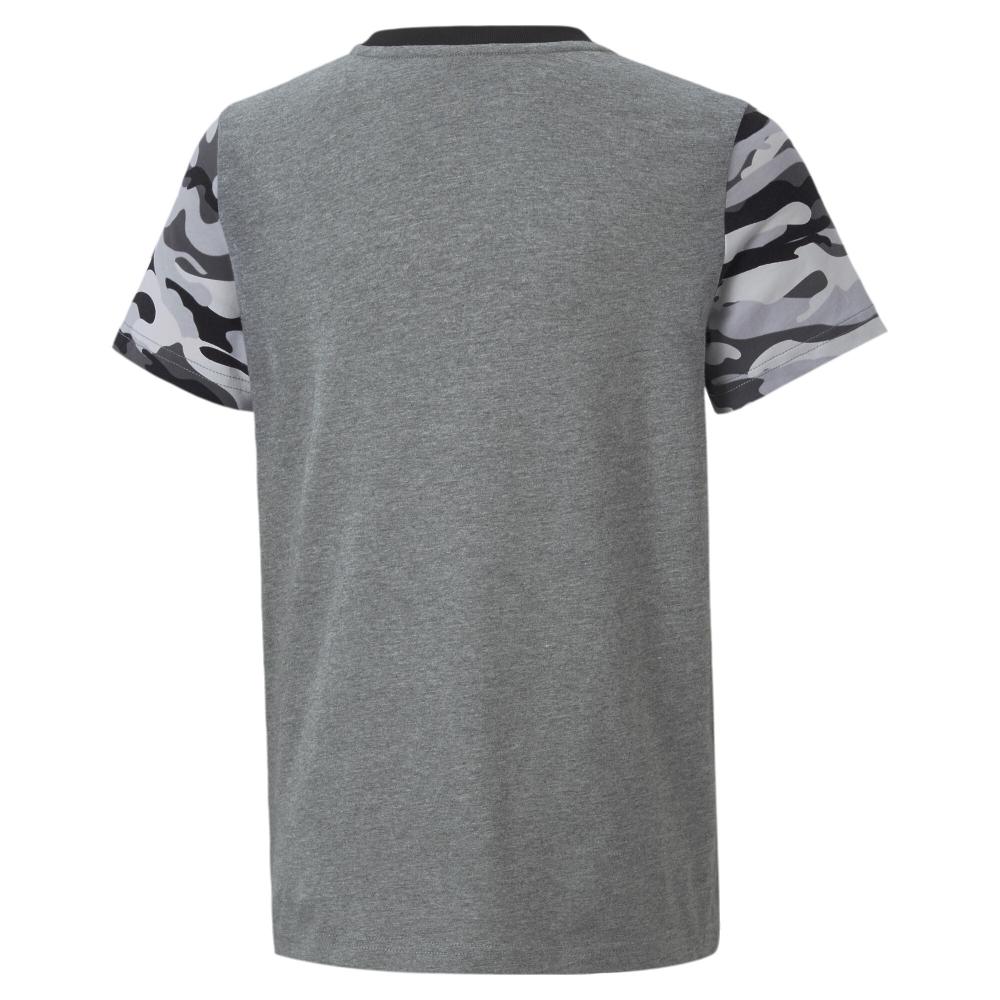T-shirt Gris Garçon Puma Essential vue 2