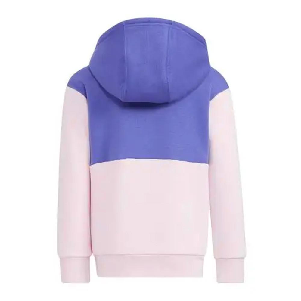 Ensemble de Survêtement Rose Fille Adidas Logo vue 2