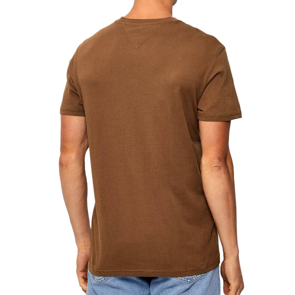 T-shirt Marron Homme Tommy Hilfiger Tjm Slim vue 2