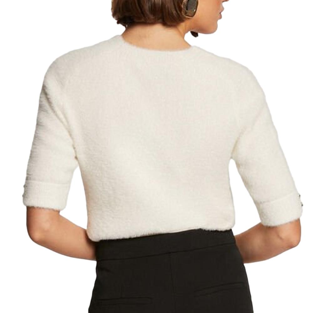 Pull Manches Courtes Ecru Femme Morgan MTOM vue 2