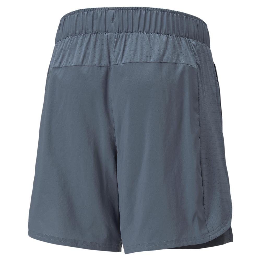 Short Bleu Homme Puma Graf 7 vue 2