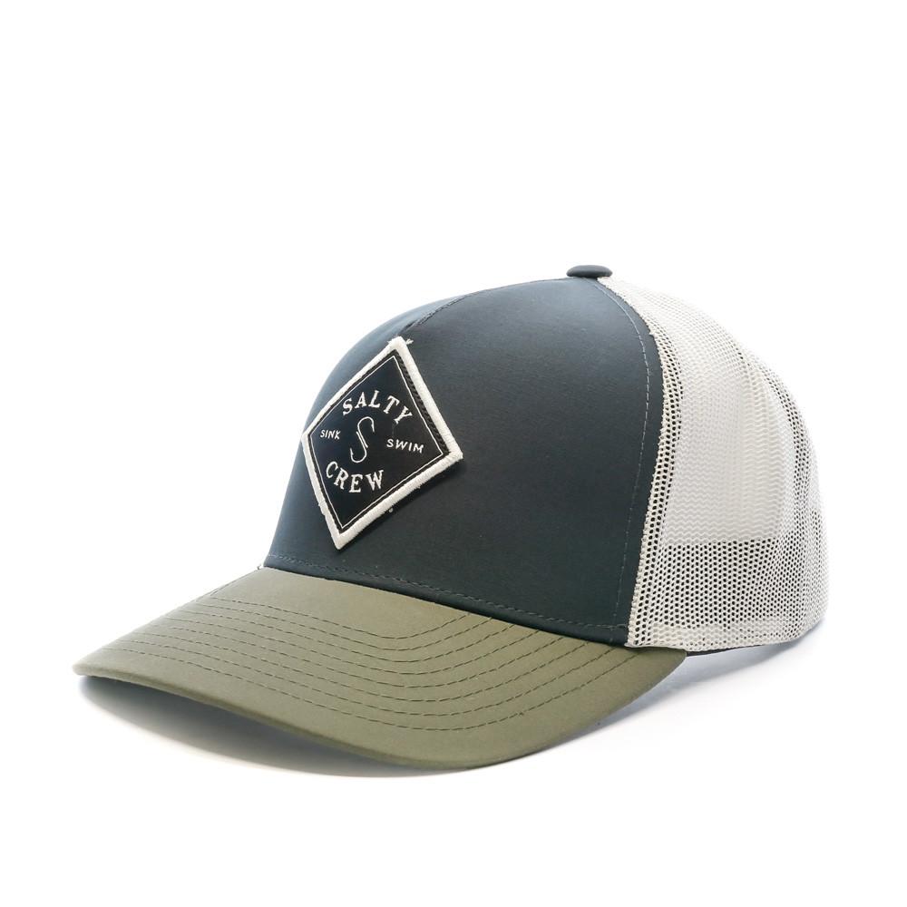 Casquette Gris/Vert Homme Salty Crew Trucker 208 pas cher