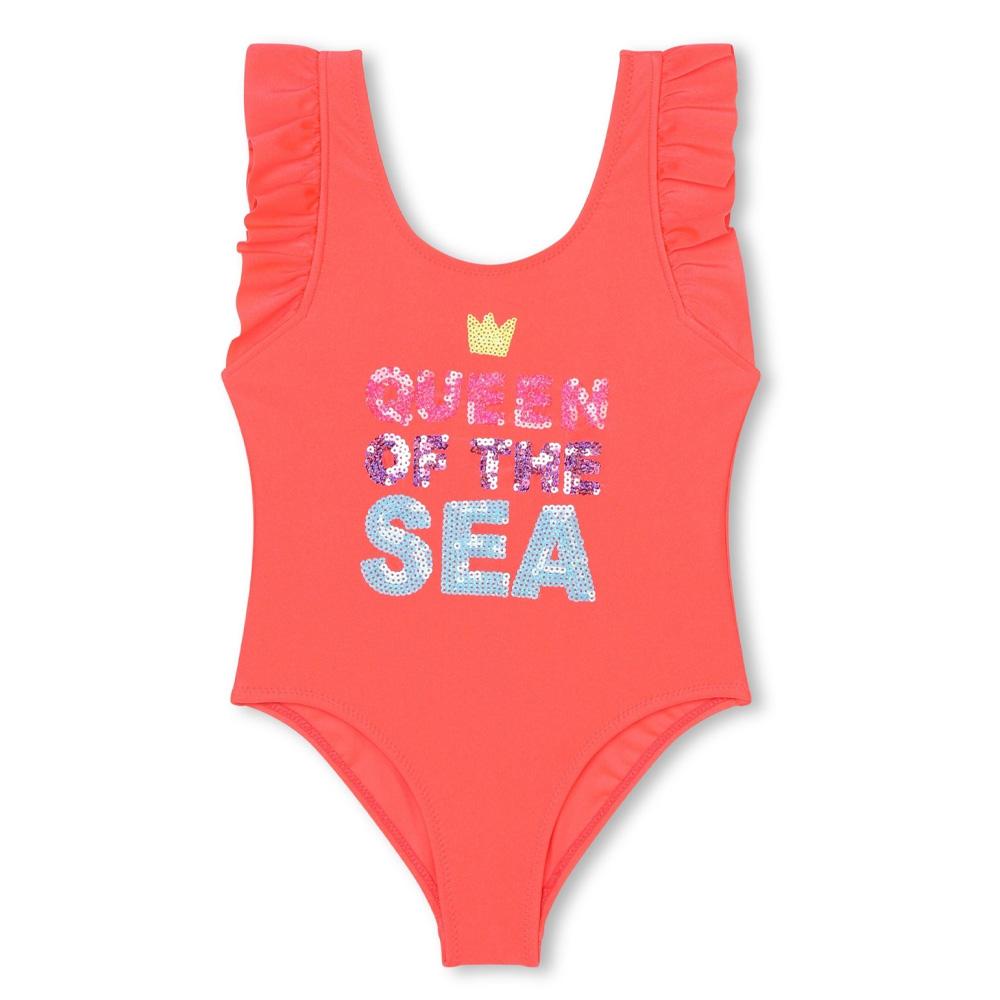 Billieblush Orange Girls’ Swimsuit U20059 affordable