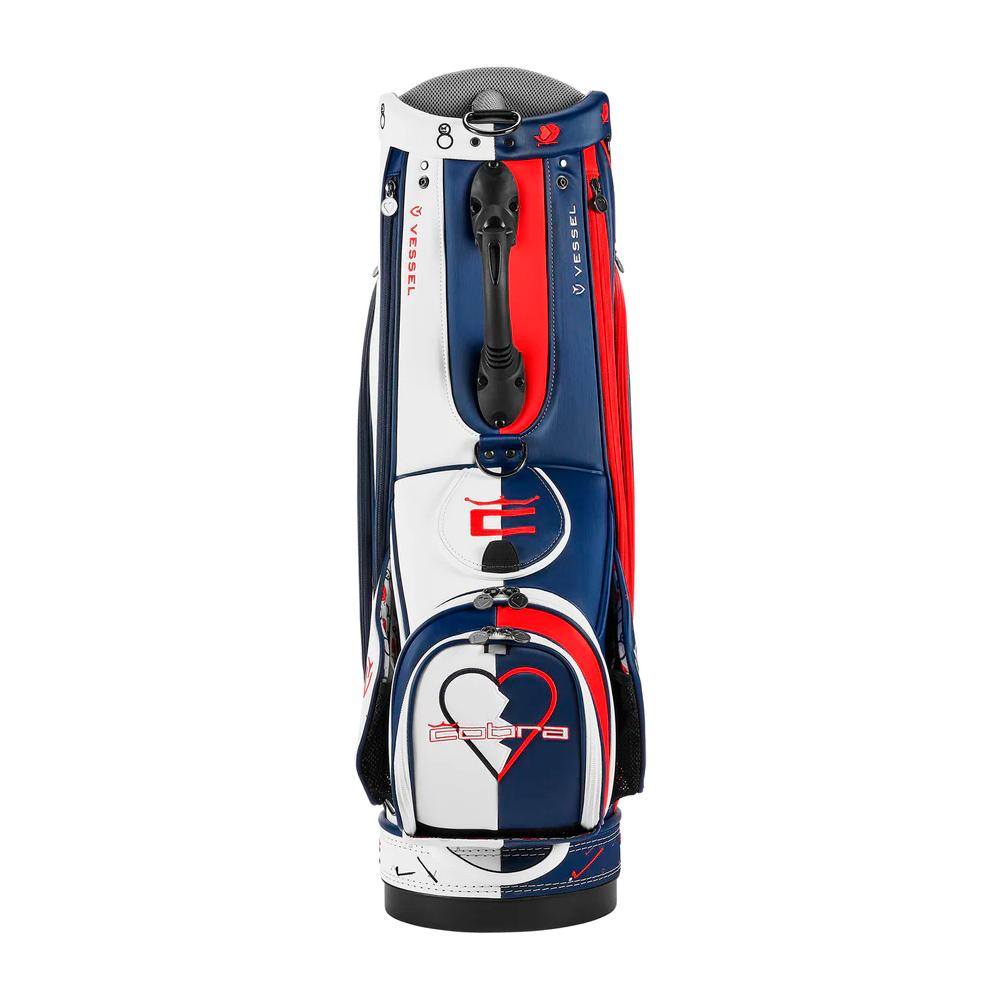 Sac de Golf Chariot Bleu/Blanc/Rouge Cobra Puma Love Staff 909562-01 vue 3
