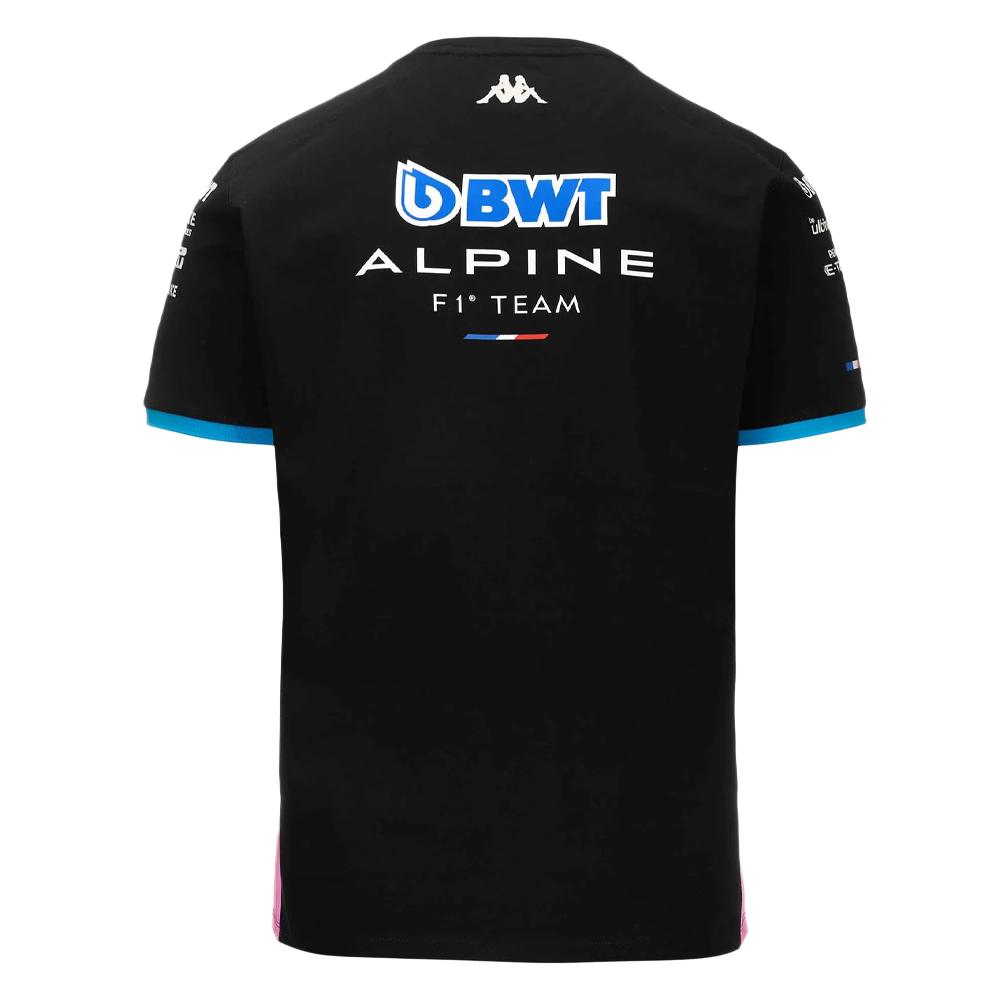 T-shirt Noir Homme Kappa Adiry vue 2