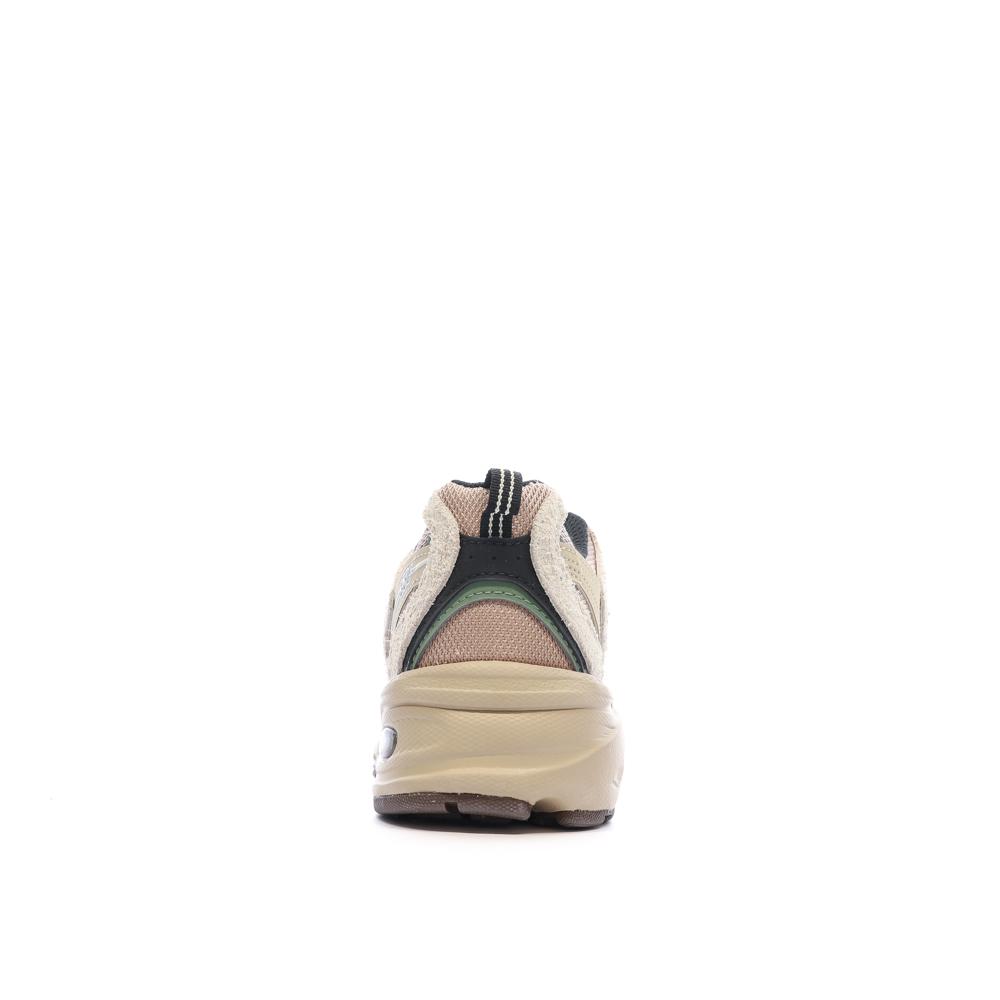 New Balance 530 Baskets Beige/Marron/Vert Mixte MR530SND vue 3