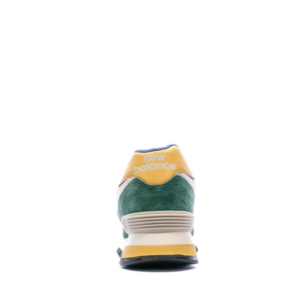 New balance verte et jaune sales
