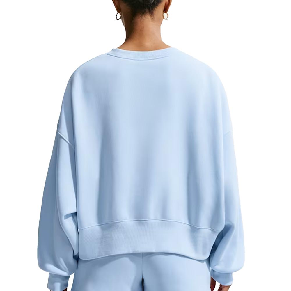 Sweat Bleu Femme Nike Crew vue 2