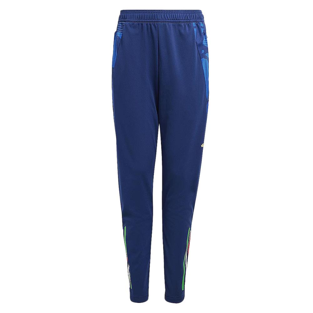 Italie Pantalon Training Bleu Junior Adidas Tiro 24 pas cher