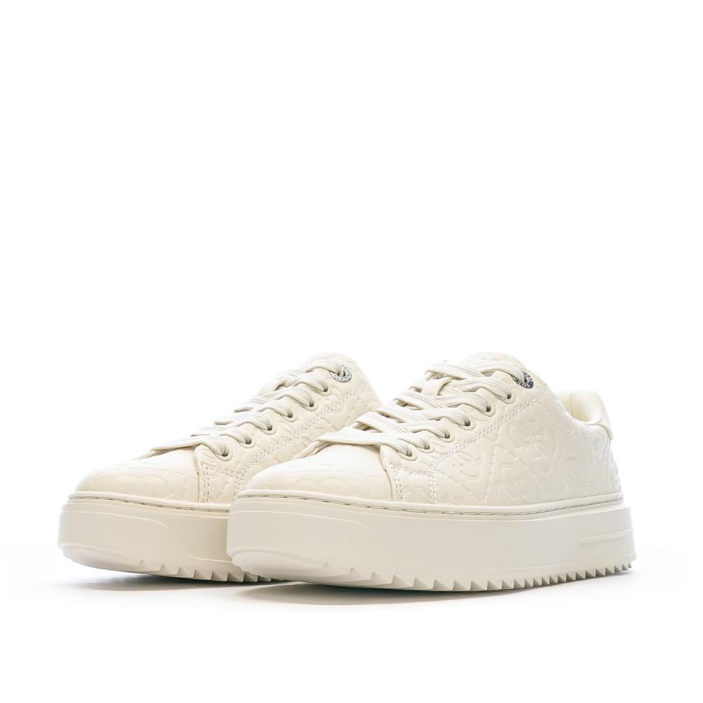 Baskets Blanches Femme Guess Denesa 12 vue 6