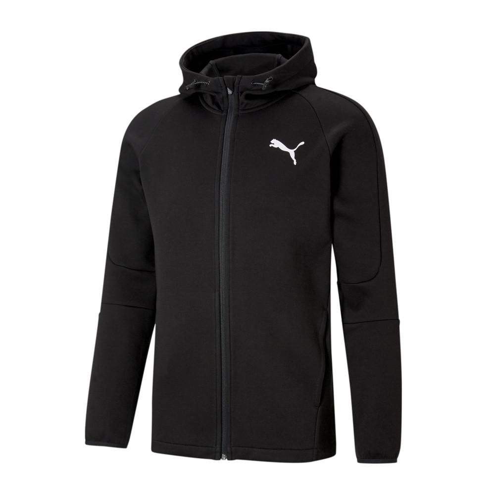 Sweat zippé Noir Homme Puma Evostripe Core pas cher