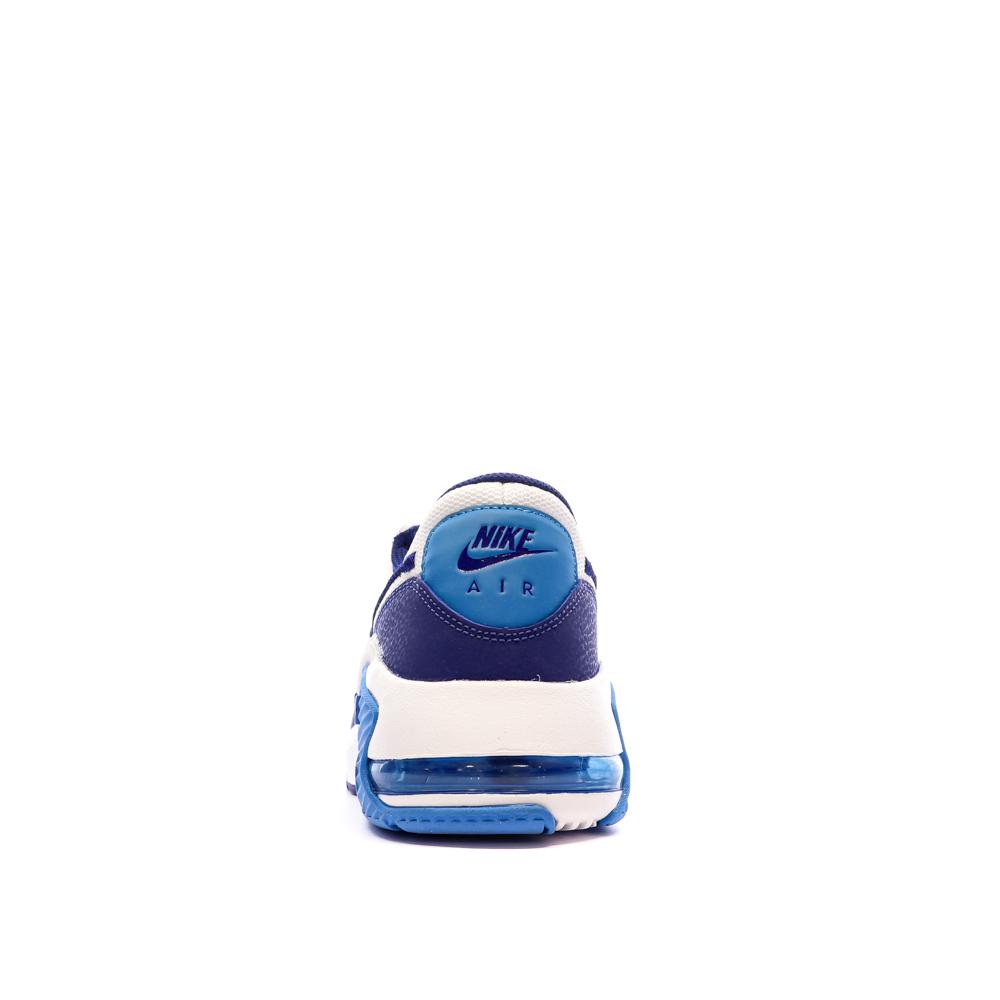 Baskets Blanc/Bleu Homme Nike Air Max Excee vue 3