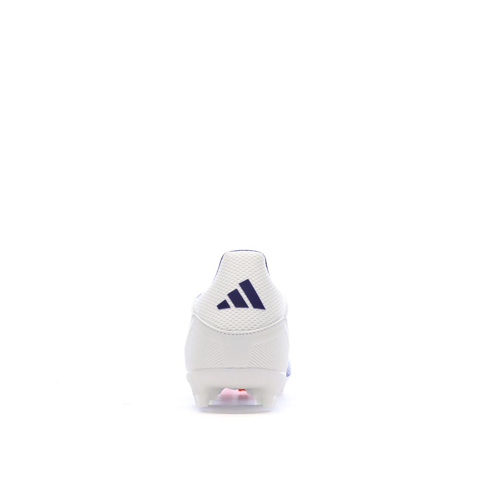 Chaussures de Foot Blanc/Bleu Adidas F50 League Ll FG/MG vue 3