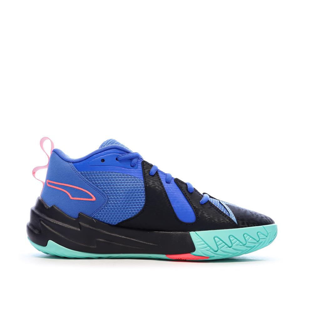 Chaussures de Basketball Bleu Mixte Puma Scoot Zeros vue 2